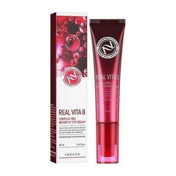 Крем для повік із вітамінним комплексом для сяйва шкіри Enough Premium Real Vita 8 Eye Cream EG003 фото