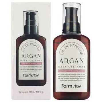 Арганова олія для волосся FarmStay Eau De Perfume Argan Hair Oil Rose FS002 фото