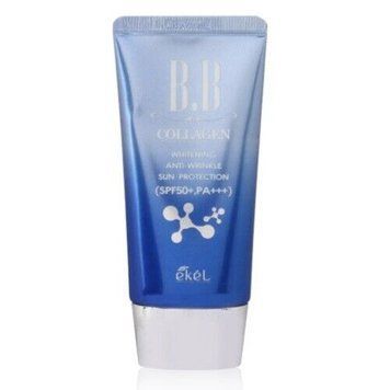 Антивіковий ВВ крем із високим фактором захисту від ультрафіолету Ekel BB Cream Collagen SPF50+ PA +++  EK004 фото