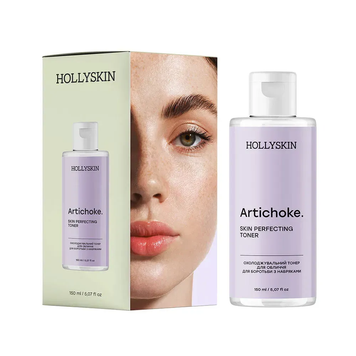 Охолоджувальний тонер для обличчя HOLLYSKIN Artichoke. Skin Rerfecting Toner HO008 фото