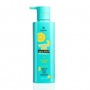 Шампунь для волосся Lemon Oil & Sea Salt Shampoo Bogenia BG440.001 BO069 фото