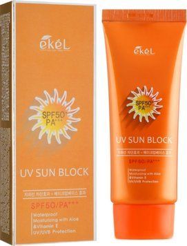 Сонцезахисний крем UV SUN BLOCK Ekel EK002 фото